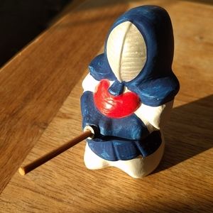 Japanese clay Samurai Warrior